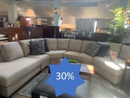 sectional at 30 percent off
